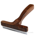 Herramienta de peine de madera Deshedding Herramienta para el cabello para perro